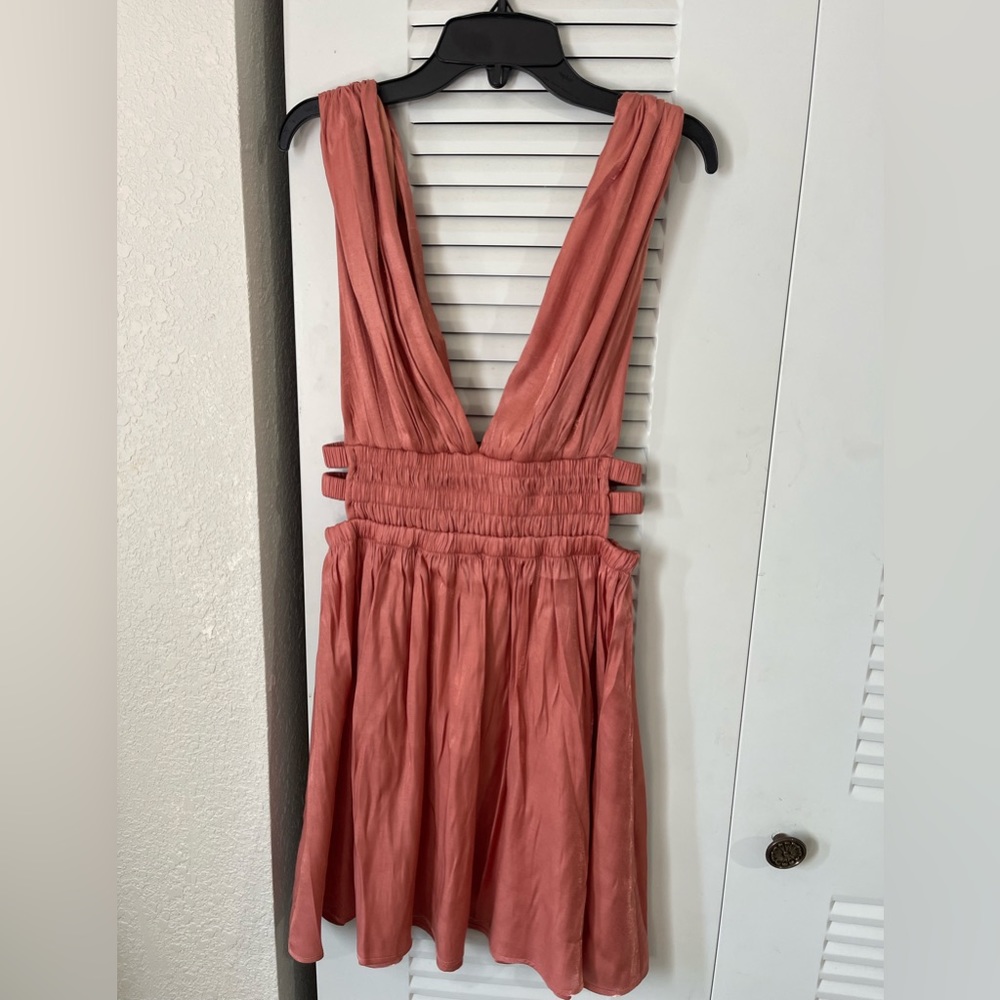 Peach Dress